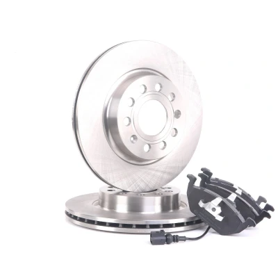 Imagen de MAPCO 47832 Kit de discos y pastillas freno Eje delantero ventilado con contacto avisador desgaste SEAT: Altea, Leon II Hatchback norauto,