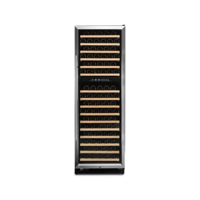 Imagen de Vinoteca 166 Botellas Vinobox 168 Gc 2t Inox Encastrable O De Libre Instalación Doble Zona Temperatura