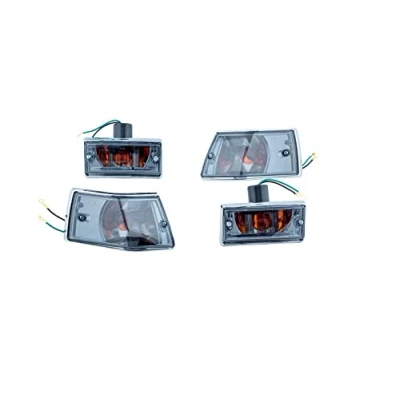 Imagen de one by Camamoto Kit de flechas completas delanteras y traseras ahumadas compatible con piaggio Vespa PX arcoíris LML / 125 150 200 año 1977 a 1984