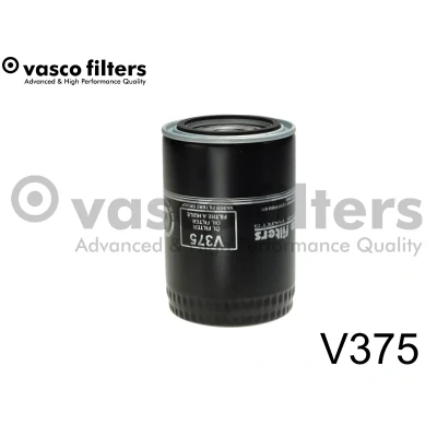 Imagen de DAVID VASCO V375 Filtro de aceite M22X1.5 con junta tórica enroscable FIAT: Ducato III Furgón, Punto II Hatchback, Bus