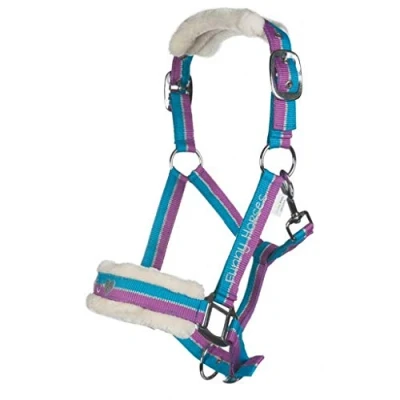 Imagen de HKM Cabestro Funny Horses, para Caballos, Mimbre, establo, Shetty