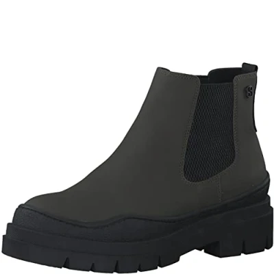 Imagen de s.Oliver 5 25406 29, Botas Estilo Chelsea Mujer, Caqui, 41 EU
