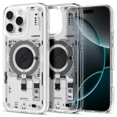 Imagen de Spigen Funda para iPhone 16 Pro, Ultra Hybrid MagFit Compatible con MagSafe Neo One