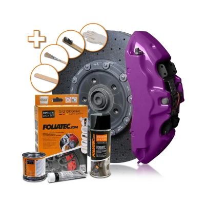 Imagen de FOLIATEC 2179 Barniz pinza freno aerosol 400, 125, 50 violeta