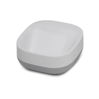 Imagen de Joseph Cuarto de baño Slim, compacto, Jabonera con base antideslizante, Blanco/Gris