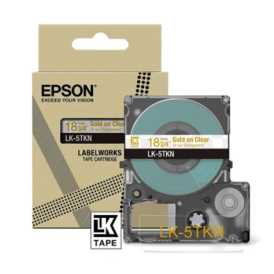 Imagen de Epson LabelWorks LK 5TKN Cinta adhesiva compatible con LW C410 y C626
