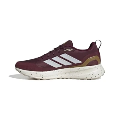 Imagen de adidas Performance Runfalcon 5 Zapatillas de trail running, Hombre, Talla: 40, Maroon/footwear white/bronze strata Zapatos