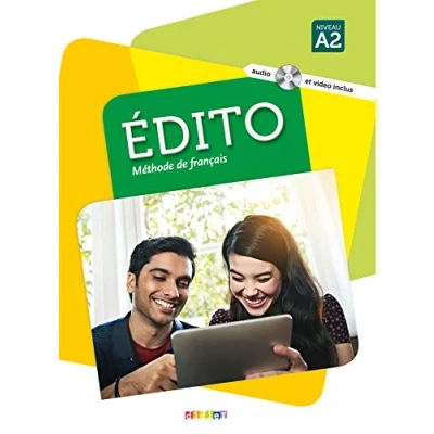 Imagen de Edito Methode De Français: Niveau A2 (incluye Cd Y Dvd)