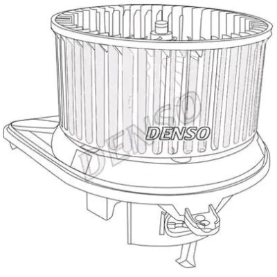 Imagen de DENSO DEA17029 Ventilador de Calefacción para vehíc. con volante a la izquierda sin resistencia