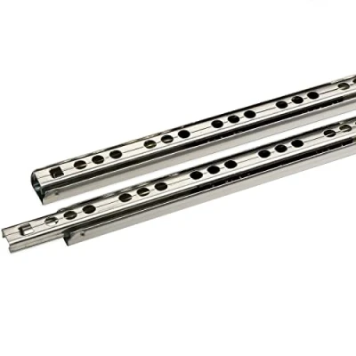Imagen de SOTECH Correderas de extracción parcial 1 par (2 unidades) KT1 10 H17 L438 NF bolas H: 17 / L: 438 mm