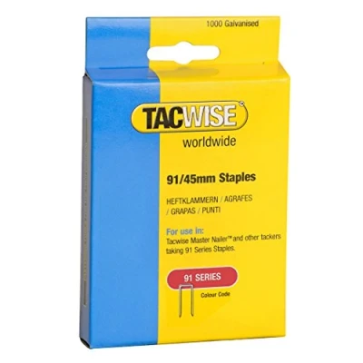 Imagen de Tacwise 1174 Grapas de corona estrecha tipo 91/45 mm, caja 1000 unidades