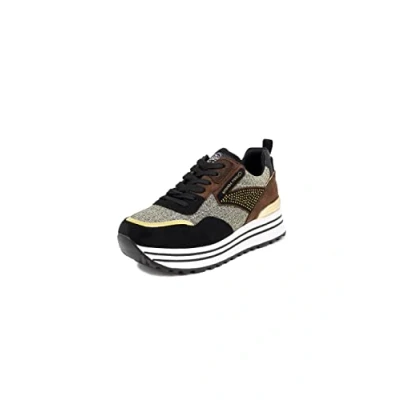 Imagen de QUEEN HELENA Zapatillas Deportivas con Cuña para Mujer X27 19 Bronce, 41 EU