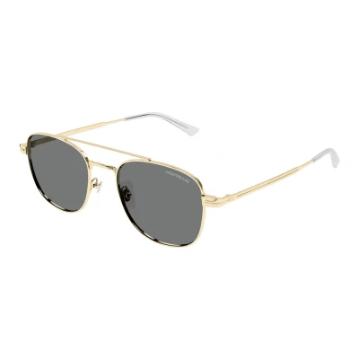 Imagen de Mont Blanc Gafas de sol goldcoloured/grey, Hombre, Talla: 51, Gold coloured/grey