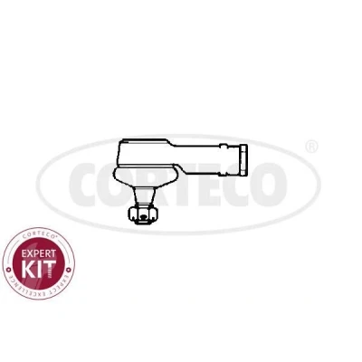 Imagen de CORTECO 49399510 Rótula de dirección Eje delantero, derecha, izquierda NISSAN: 200SX, Primera Hatchback, Berlina