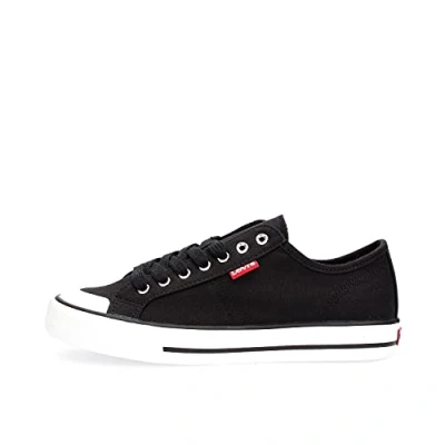 Imagen de Levi&#039;s Hernandez S, Zapatillas Mujer, Negro (Regular Black), 38 EU