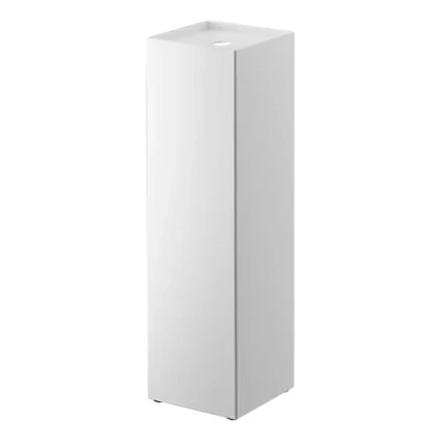 Imagen de Yamazaki 7850 Tower Soporte de Papel higiénico, Blanco, Acero, diseño Minimalista, 11,5 x 38,5 cm (L An Al)