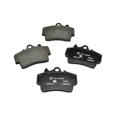 Imagen de HELLA 8DB 355 018 471 Juego de pastillas freno preparado para indicador desgaste PORSCHE: Boxster, Cayman