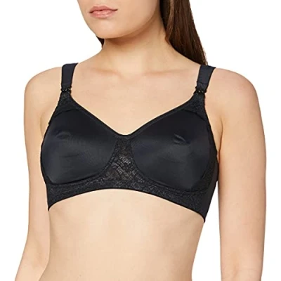 Imagen de Anita Sujetador premamá para mujer, color Negro 001, talla 110C