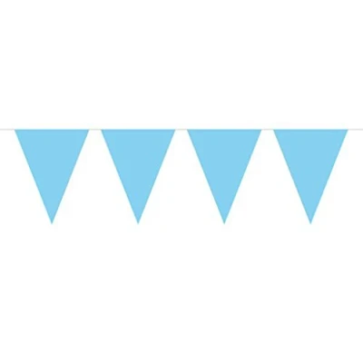 Imagen de Folat B.V. Guirnalda Bunting Baby Blue XS 3 m, Color azul (60114)