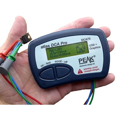 Imagen de Peak Electronic Design DCA75 Atlas DCA Pro Advanced Semiconductor Analizador