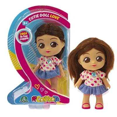 Imagen de Giochi Preziosi Me Contro Te Sofi Romantic Style, Cutie Doll Love con Pack En Forma De Corazón, Elige Y Él para Coincidir Tu Pareja Favorita, Niñas A Partir 3 Años