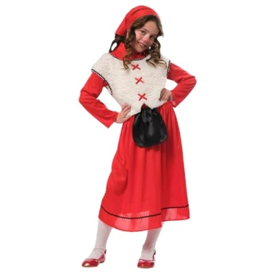 Imagen de Rubie&#039;s DISFRAZ PASTORCILLA INF Pastores, color, L (8 10 AÑOS) (Rubie`s S8114)