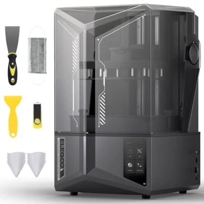Imagen de ELEGOO Saturn 4 Ultra Impresora 3D, de Resina Inteligente con Impresión Rápida, Monitoreo AI, Control Remoto, Gran Tamaño 218.88x122.88x220 mm3