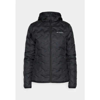 Imagen de Columbia Delta Ridge Down Hooded Jacket, Chaqueta De Plumas Acolchada Con Capucha Mujer, Black, S