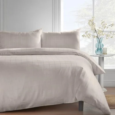 Imagen de Catherine Lansfield Sábana Bajera Ajustable de algodón 300 Hilos, para Cama Individual, Color Crema