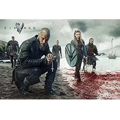 Imagen de Grupo Erik Editores Vikings Blood Landscape Poster