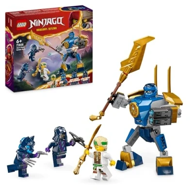 Imagen de Lego Ninjago Pack de Combate: Meca Jay, Juguete Aventura con Minifigura Jay y Figura Acción, Regalo Creativo Basado en el Universo Ninja para Niños Niñas 6 Años o Más 71805