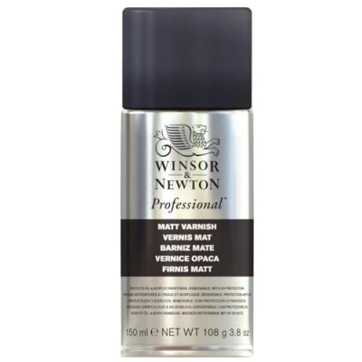 Imagen de Winsor &amp; Newton aditivo para óleo Barniz Mate Spray 150ml