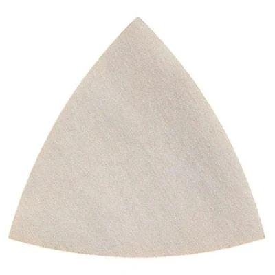 Imagen de FEIN 50 Hojas de lija superblandas grano 320, Longitud canto 80 mm, Unid./Paq. unid. Para el tratamiento llantas aluminio y superficies delicadas. Sin perforar, fijación rápida por velcro.