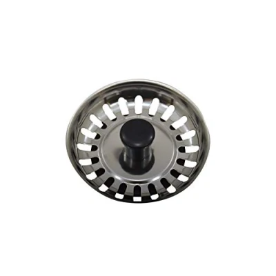 Imagen de S&amp;M 751837 Tapon fregadero rejilla inoxidable 80mm para válvula de 115mm