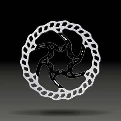 Imagen de GALFER Bike MTB Disc Wave Ø160MM, Unisex niños, Plateado, ESTANDAR