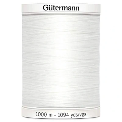 Imagen de Gutermann Sew All hilo de coser 1000 m color blanco 800 por bobina