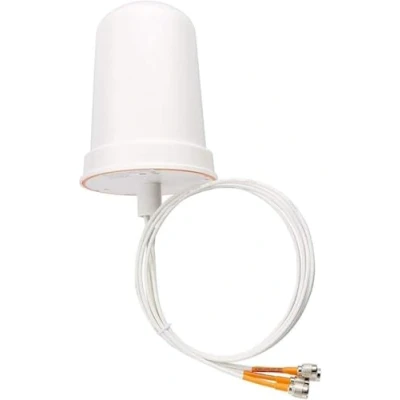 Imagen de Antena Wi Fi omnidireccional de doble banda Cisco Aironet, 3 dBi (2,4 GHz)/2 (5 GHz), MIMO (4 puertos banda), montaje en pared, garantía hardware limitada 1 año (AIR ANT2544V4M R8=)