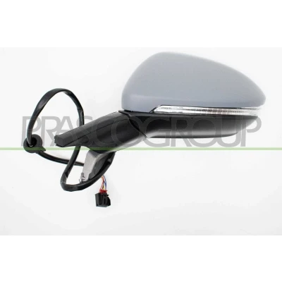 Imagen de Espejo retrovisor Prasco VG4007310 izquierda imprimado eléctrico calefactable, abatible eléctricamente, no tintado, asférico VOLKSWAGEN: Golf 7