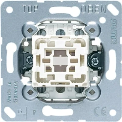 Imagen de JUNG 533 2U Mecanismo Pulsador 10 Ax / 250 V , Conmutador Bipolar