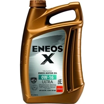 Imagen de Eneos X ULTRA 0W 16 4L Aceite de motor EU0020301N FORD: Focus 2, FIESTA 6, 5, MITSUBISHI: ASX SUV, PAJERO 4, TOYOTA: Auris Hatchback