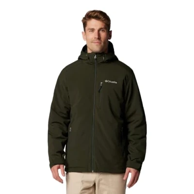 Imagen de Columbia Gate Racer Softshell, Chaqueta De Softshell Cortavientos Hombre, Greenscape, S