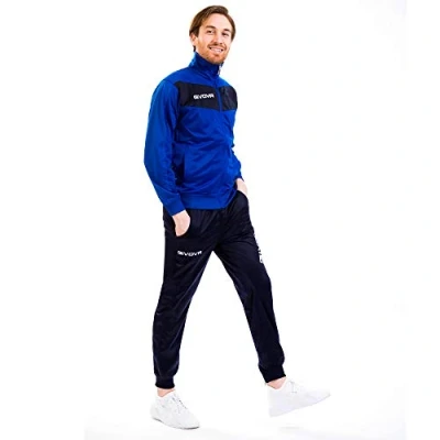 Imagen de Givova Visa Chandal, Hombre, Multicolor (Azul claro/ Azul), 2XS