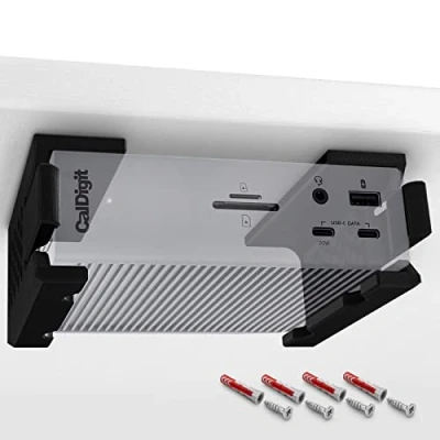 Imagen de Mobilefox Soporte de pared para base escritorio CalDigit TS4 Thunderbolt Dock