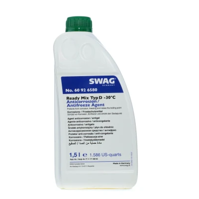 Imagen de SWAG 60 92 6580 Anticongelante Glaceol RX type D, G11 verde RENAULT: Megane 3 Coupe, IV Berlina, CLIO 2, DACIA: Logan I SANDERO 2