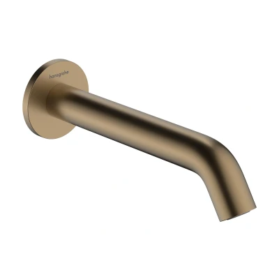 Imagen de hansgrohe Tecturis S, caño de bañera, grifo bañera 198 mm, bronce cepillado
