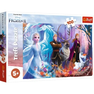 Imagen de Trefl 100 Piezas, para niños a Partir de 5 años Juegos construcción, Color Magia, Disney Frozen 2 (10V60459614V10)
