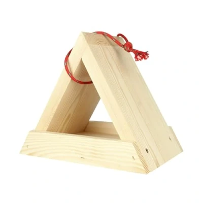 Imagen de IDEA HOME comedero para pájaros IH Mini DIY pájaros, de Madera