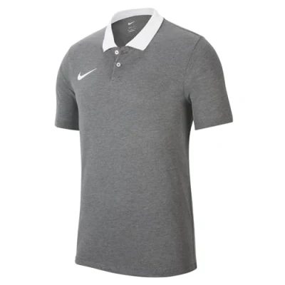 Imagen de Nike, Park 20, Camisa Polo, Charcoal Heathr/Htr/Blanco/Blanco, S, Hombre