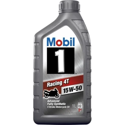 Imagen de Mobil Racing 4T 1 15W 50 1L Aceite de motor 152071 MITSUBISHI: PAJERO 2, Lancer 8 Limousine, Grandis, HONDA: CIVIC 6 Hatchback, 7 Hatchback