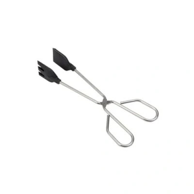 Imagen de Pinza cocina de acero inoxidable con pala silicona 30 cm